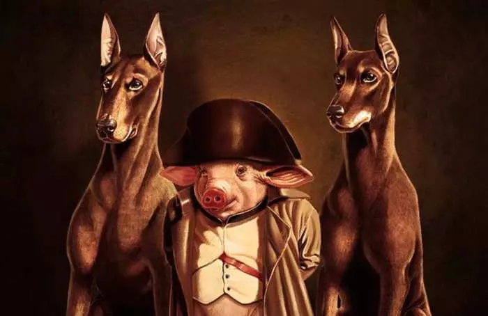 Analiz Tvoru Skotnyj Dvir Dzh. Oruella